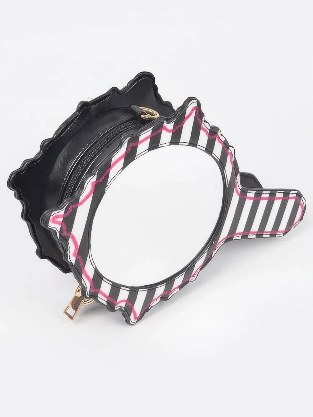 Lips Hair Brush Clutch
